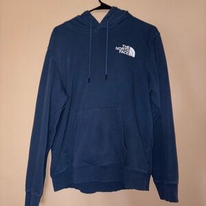 The North Face Blue Sweatshirt Pullover Hoodie Size Medium Men’s